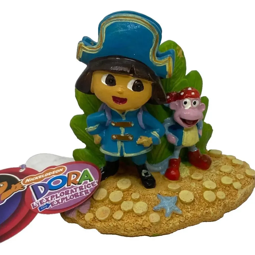 Nickelodeon Pirate Dora & Boots , Dora the Explorer Aquarium Tank Ornament